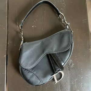 Vintage Dior saddle bag